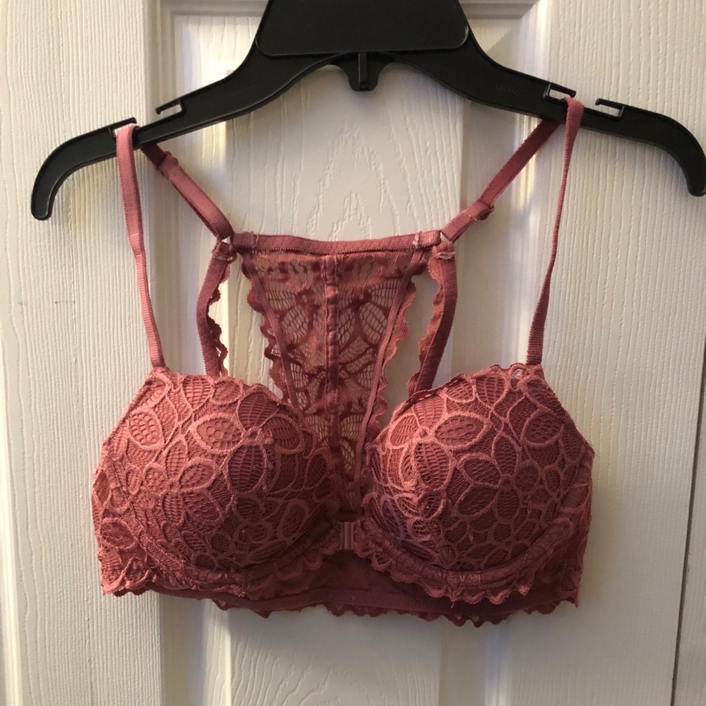 Lacy Pink Bra 34B
